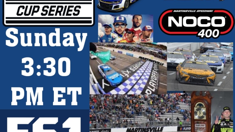If you love racing, you'll love this weekend's schedule